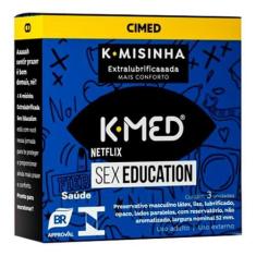 Imagem de Camisinha Preservativo Masculino Extra Lubrificada K-Misinha K-Med 1X3