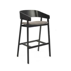 Imagem de Banqueta Coller Aço e Madeira em Preto Ebanizado - ArteFama, FAIXA 3 I