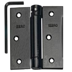 Imagem de Dobradiça com Mola Fechamento Automático Suave Fechamatic Preta