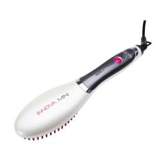 Imagem de Escova Alisadora GA.MA Italy Innova Mini com Cabo Giratório Prata 220°C - Bivolt