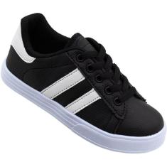 Imagem de Tênis Infantil Juvenil Via Vip Casual Escolar Macio-Unissex