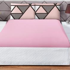 Imagem de Jogo De Lençol Casal Padrão Soft 3 Peças Cama Fronha E Lençol Elástico
