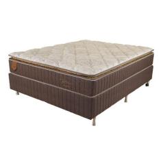 Imagem de Cama Box Viúva (Box + Colchão) 128X188x65 Bali Prorelax Molas Ensacada