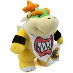Imagem de Little Buddy Super Mario All Star Collection 1424 Bowser Jr. Stuffed Plush, 8"