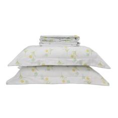 Imagem de Jogo De Cama 400 Fios 100% Algodão Egípcio Queen - Estampado - Casa Di