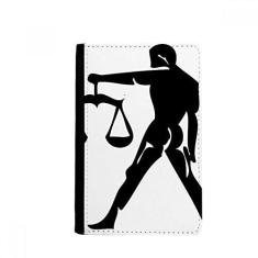 Imagem de Constellation Libra signo do zodíaco titular de passaporte notecase burse capa carteira porta-cartão, Multicolor