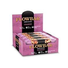 Imagem de Kit 12 Barra Nuts Cranberry Proteína Sem Glúten Flowbar 30g