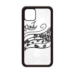 Imagem de Capa com estampa de vento pintada à mão para iPhone 12 Pro Max para Apple Mini Mobile Case Shell