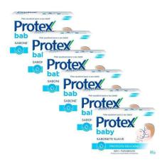 Imagem de Kit 6 Sabonete Infantil Protex Baby 85G