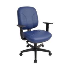 Imagem de Cadeira Diretor Para Escritório Linha Parma Azul - Design Office Móvei