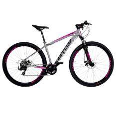 Imagem de Bic. Cairu Nitro aro 29 al 21V 17.5 - 311375 cinza/rosa