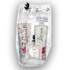 Imagem de Kit Lirius  L.I.L. (076) - Perfume 55ml + Perfume Capilar + Meu Cremin
