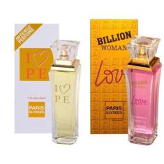 Imagem de Perfume Billion Woman Love + I Love PE - Paris Elysees 100ml