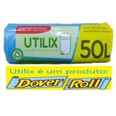 Imagem de Sacos para Lixo Utilix Dover Roll 50L  C/50 Unidades