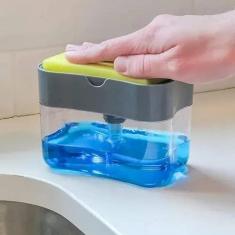 Imagem de Dispensador Aplicador Detergente Porta Esponja
