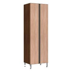 Imagem de Paneleiro Torre 70Cm Jade Nogueira Dourado Com Cumaru