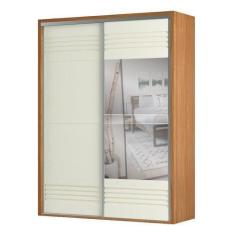 Imagem de Guarda Roupa Solteiro Com Espelho 179cm 2 Portas 100% Mdf Tw601e Freij