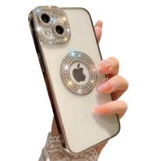 Imagem de Capa Capinha Compatível Iphone 14/Pro/Promax Brilhante Luxo - Vinkin