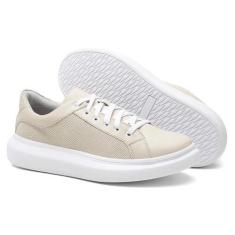 Imagem de Tênis Masculino Cadarço Flat Dia a Dia Conforto Casual - Bernatoni, Be