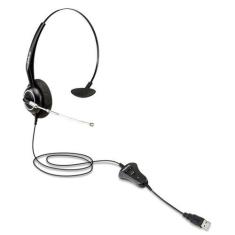 Imagem de Headset Ths 55 Usb 4010055 - INTELBRAS, Preto