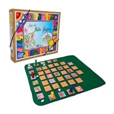 Imagem de Jogo De Tabuleiro Infantil Belo Jardim Memória Brinquedo Educativo Mdf