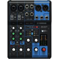 Imagem de Mesa de Som 6 Canais MG06X YAMAHA