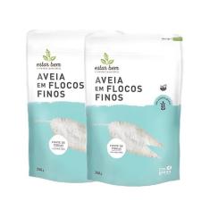 Imagem de Kit 2X: Aveia Em Flocos Finos Sem Glúten Estar Bem 250G