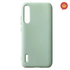 Imagem de Capa Case Silicone Verde Xiaomi Mi A3 Touch Incrível