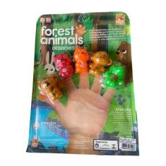 Imagem de Dedoches Divertidos Animais C/ 5 Unidades Brinquedo Sortido - Lynx Pro