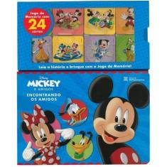 Imagem de Mickey E Amigos - Encontrando Os Amigos - Livro + Jogo Da Memória - ME