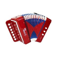 Imagem de Acordeon Infantil Spring Kids SPK-73 Vermelho
