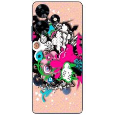 Imagem de Capa Adesivo Skin104 Verso Para Infinix Hot 30 (X6831)