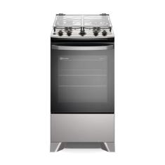 Imagem de Fog o 4 Bocas Electrolux Prata Efficient Com Mesa Inox  Perfe