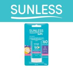 Imagem de Protetor solar Sunless baby 60FPS bastão resistente a água suor sem ch