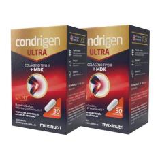 Imagem de Kit 2 Condrigen Ultra Colágeno Tipo 2 + MDK UCII 30 Cáps Maxinutri