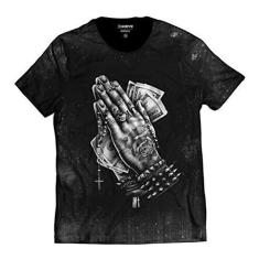 Imagem de Camiseta Mão Orando Blessed Rock