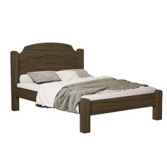 Imagem de Cama Juliana Solteiro Castanho – VJ Móveis