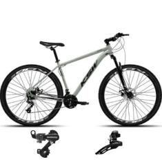 Imagem de Bicicleta Aro 29 Mtb Ksw Xlt 21V Aluminio Cambios Shimano Suspençao 80