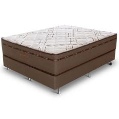 Imagem de Cama Box Qeen Size (Box + Colchão) 158X198x73 Rubi Prorelax Pillow In