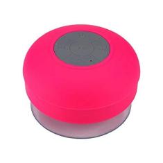 Imagem de Mini Caixa de Som Portátil Bluetooth Rosa Bts-06