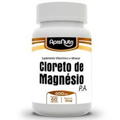Imagem de Kit 3 Cloreto De Magnésio P.A Apisnutri 60 Cápsulas