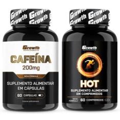 Imagem de Hot Termogênico 60 Caps + Cafeína 200Mg 60 Caps Growth