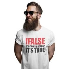 Imagem de Camiseta Programador Desenvolvedor Java Php Phyton Engraçada