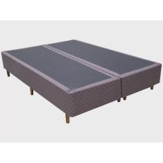 Imagem de Cama Box Casal Bipartido Poliester (1.38X1.88) - Genki Kenko Colchões