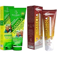 Imagem de Kit Pomada Canela de Velho 150g + Pomada Milagrosa 150g