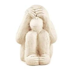 Imagem de Escultura Macaco Decorativo – Cego