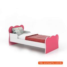 Imagem de Minicama Múrcia Branca e Rosa