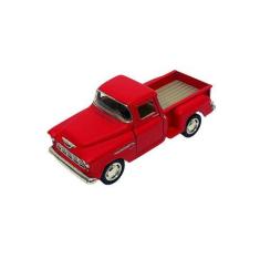 Imagem de Miniatura Carro Chevy Stepside Pick-Up 1955 1/32  (Vermelho) - Toy Kin