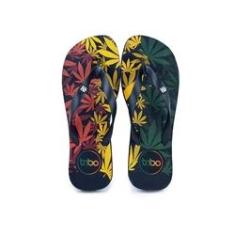 Imagem de Chinelo Borracha Masculino Colorido Dia A Dia Praia