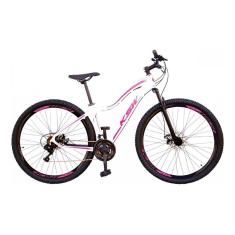 Imagem de Bicicleta Aro 29 Feminina Ksw Mwza 24v Alumínio Freio a Disco Suspensão Dianteira Mountain Bike-Feminino